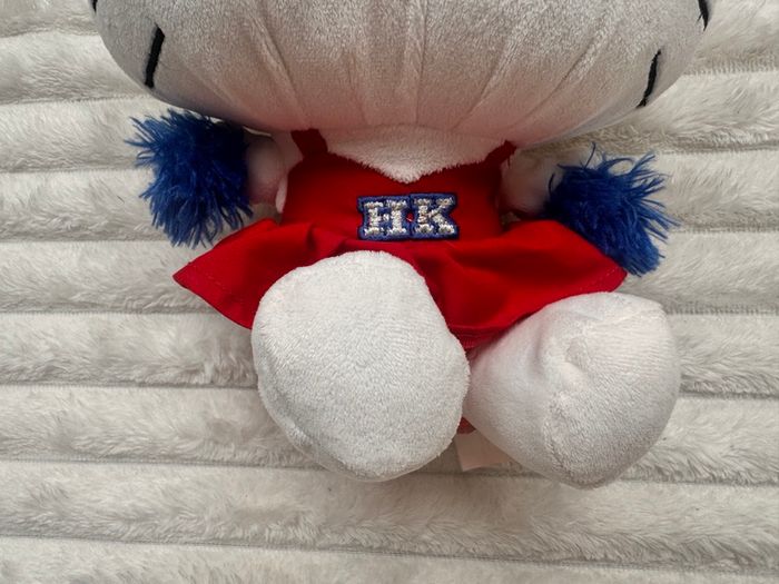 Hello Kitty Cheerleader Plush Soft Sanrio Sega Prize Europe approx. 23 cm. Used Please see photos