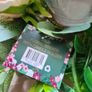 40cm Floral Wreath with Candle Holder Image 3