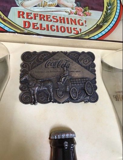 Coca Cola 1977 Anniversary Set