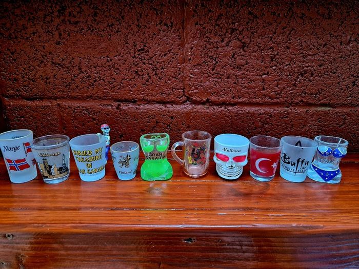 Shot glasses collection (4)