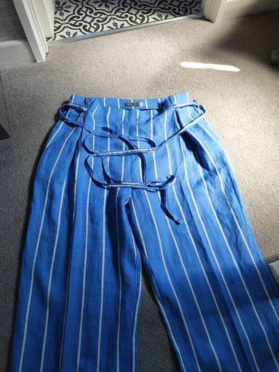 Mint Velvet Linen Trousers