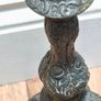 Vintage Candlestick Holder Antique Mantle Metal Candle Holder Tabletop 1kg 30cm Image 5