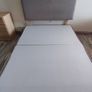Gray double bed base in D01 Image 2