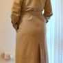 Stradivarius Faux Leather Ivory Trench Coat - Size S, but fits mine M/L (EU 36-38) Image 6