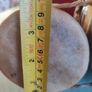 Moroccan small Bongo Drums CERAMIC BASE hand painted goat hide tops vintage Image 10