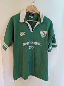 2002 Ireland Vintage Home Rugby Jersey (cotton version) XL Canterbury
