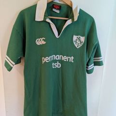 2002 Ireland Vintage Home Rugby Jersey (cotton version) XL Canterbury