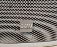 B&W Speaker with wall bracket