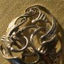 Handmade Sterling Silver Children of Lir Brooch Made in Ireland Image 4