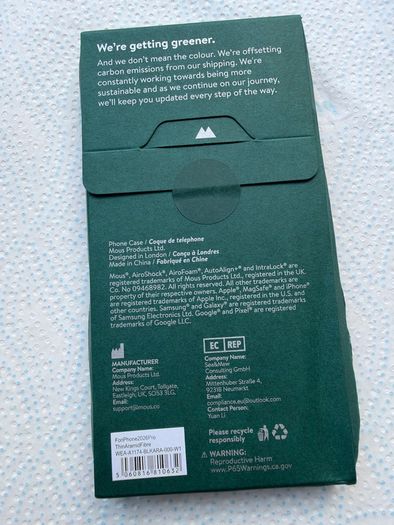 Mous Ultra Thin Phone Case for iPhone Pro 18