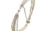 925 Sterling Silver Pandora Multistrand Bracelet