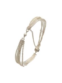 925 Sterling Silver Pandora Multistrand Bracelet