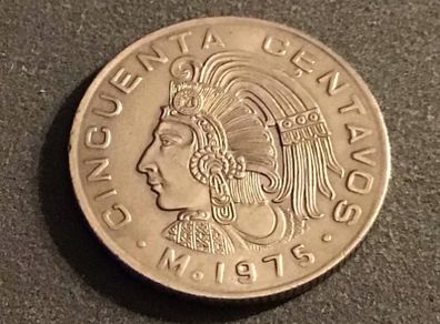 Mexico 1975 50 Centavos