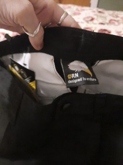 mens workwear relective bottoms by orn