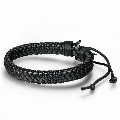 Men's Leather Bracelets - adjustable size