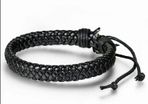 Men's Leather Bracelets - adjustable size