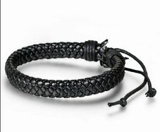 Men's Leather Bracelets - adjustable size