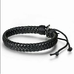 Men's Leather Bracelets - adjustable size