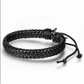 Men's Leather Bracelets - adjustable size