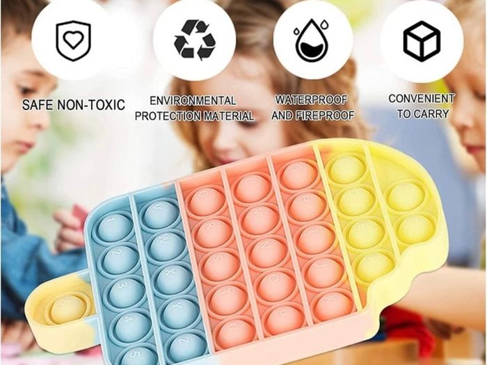 Fidget Toys, Fidget Toys Pack for Kids, Sensory Fidgets Pack Anxiety Relief Toys for Autism, Simple Fidget Toys Set with Fidget Popper for Party Bag Filler, School Classroom Reward (FREE POSTAGE)