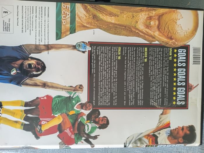 Vhs Fifa Wotld Cup '82 '86 '90