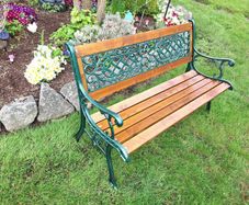Cast iron Garden benches