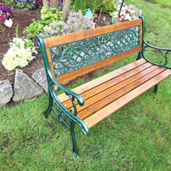 Cast iron Garden benches (2)