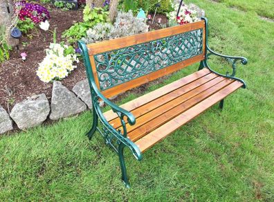 Cast iron Garden benches (2)