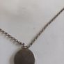 Silver chain and pendant Image 3