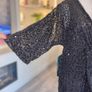 Stunning Boohoo Black Sequin Midi Dress Size: UK 10 / EU 38 Image 8
