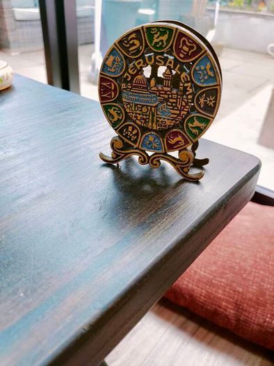 Jerusalem brass holder