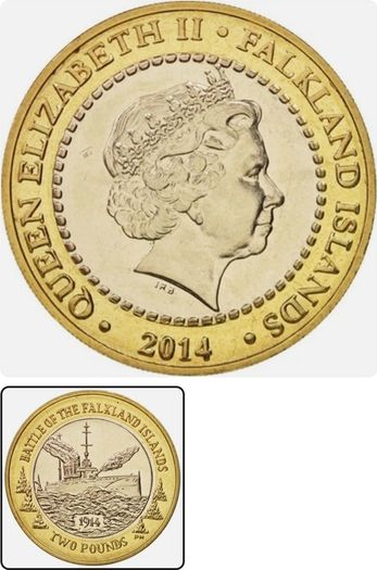 2 Pound 2014 Battle of the Falkland Islands 1914