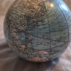 wbber &costello miniature globe 1910 12 inch