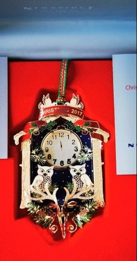 Newbridge Silverware Annual Christmas Collectible 2017 The Night Before Christmas Rare & Boxed