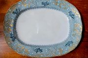 Antique ironstone platter