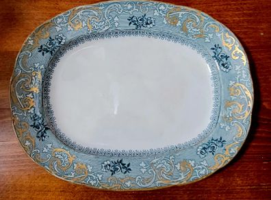 Antique ironstone platter