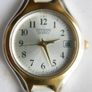 Citizen Watch Women 23mm Silver Dial Two Tone Date Round New Battery Image 4