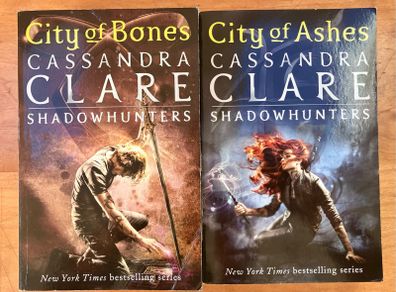 The Mortal Instruments, City Of Bones & City Of Ashes by Cassandra Clare
