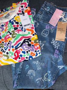 Next age 12 T-shirt & jeggings bnwt