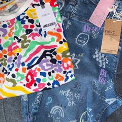 Next age 12 T-shirt & jeggings bnwt