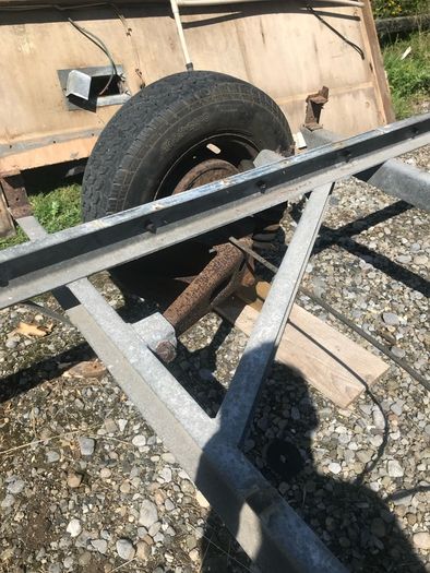 trailer caravan chassis