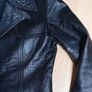 Made In England,  3 button,  Vintage Box Leather jacket ((Like New)) Image 4