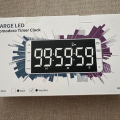 Large Led pomodoro Timer clock