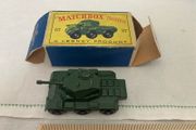 Matchbox 67. Saladin armoured car. Mint in box. 1959.