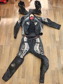 motorcycle leather suit/PRICE REDUCED
