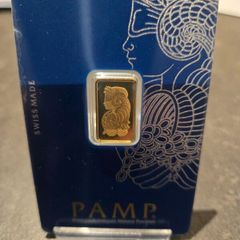 2.5g 24k Gold Bar PAMP