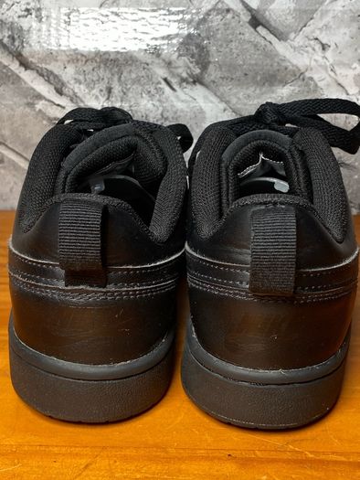 Nike Court Borough Boys Trainers UK4.5 EUR37.5 All Black