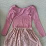 Beautiful girls ballet outfit in pink Image 4