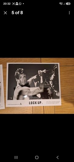 1989 Lock Up Press Kit Stallone