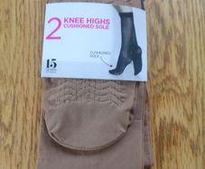 Ladies Knee High Stockings x 2 for Sale